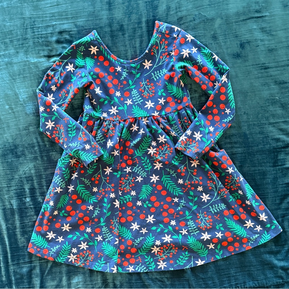 Hanna Andersson Holiday Berries Dress